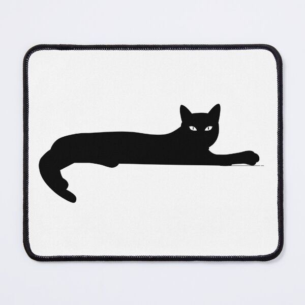 Item preview, gato negro katze relajarse designed and sold by ayokestudio.