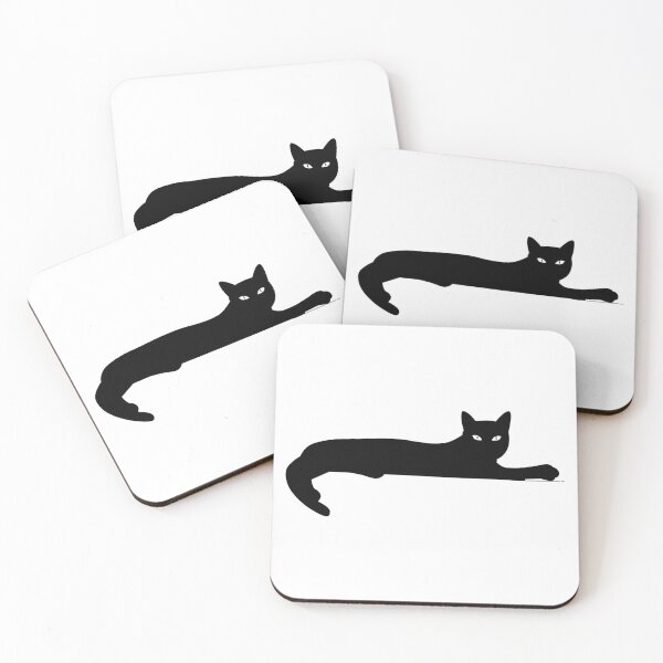 Item preview, gato negro katze relajarse designed and sold by ayokestudio.