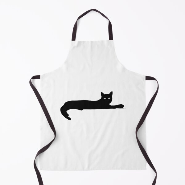 Item preview, Black cat katze relaxe designed and sold by ayokestudio.