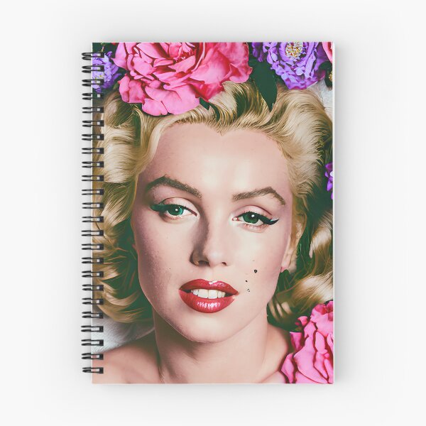Item preview, Marilyn Monroe tribute floral artwork No.8 designed and sold by angelisart.