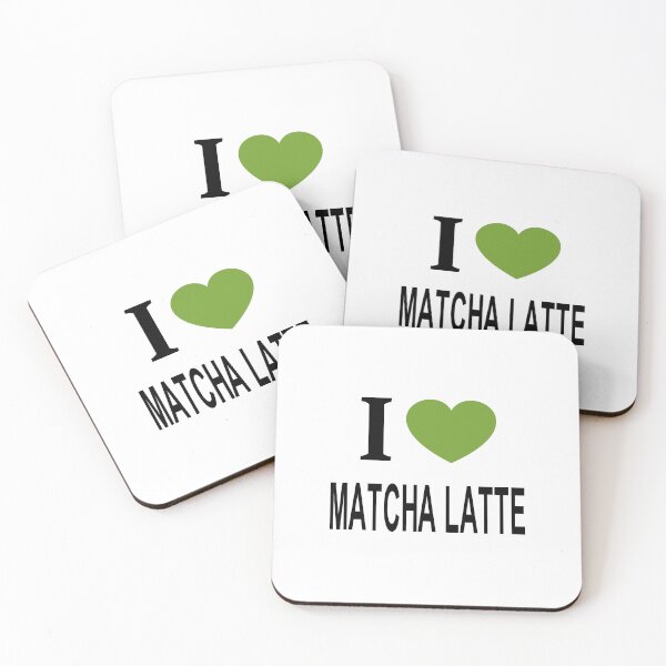 Item preview, I ❤️ MATCHA LATTE with green heart I LOVE MATCHA LATTE I HEART MATCHA LATTE designed and sold by usernamenaijan.