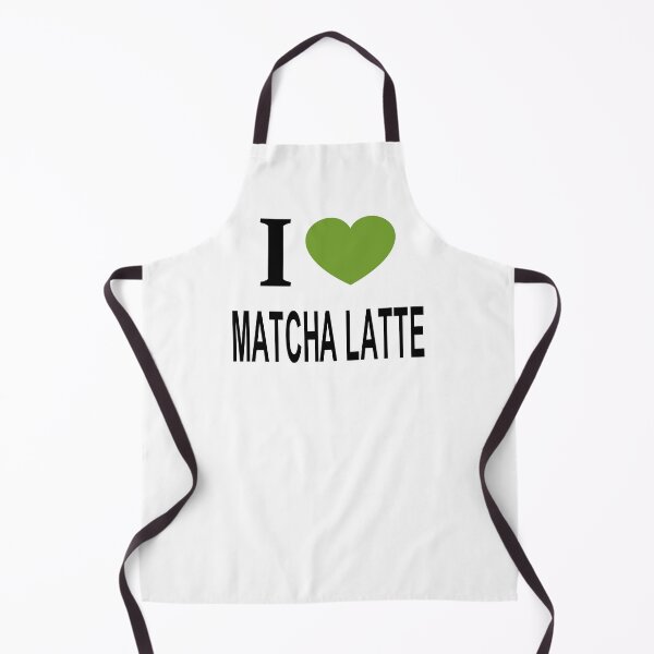 Artikelvorschau, I ❤️ MATCHA LATTE mit grünem Herz I LOVE MATCHA LATTE I HEART MATCHA LATTE entworfen und verkauft von usernamenaijan.