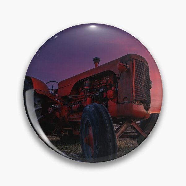 Item preview, Red Case Tractor Sunset - vertical designed and sold by Elevated Imaging .