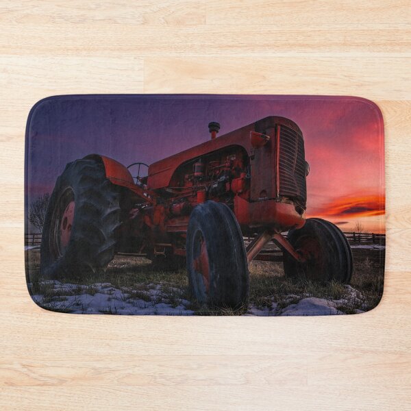Item preview, Red Case Tractor Sunset - vertical designed and sold by Elevated Imaging .