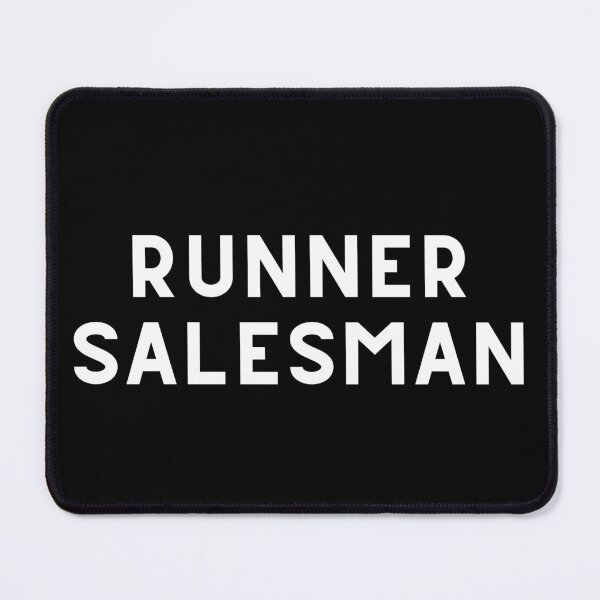 Item preview, Runner Salesman designed and sold by Runner's High.