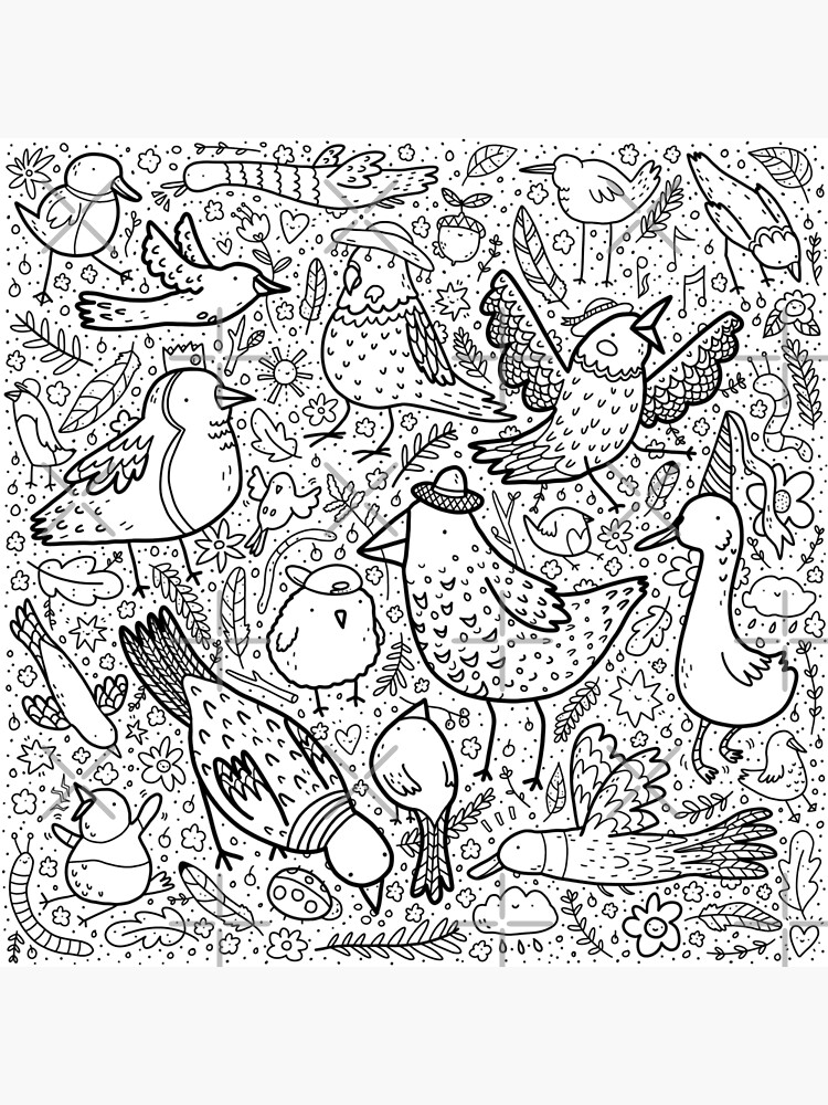 Doodle Art cartoon | Art Board Print