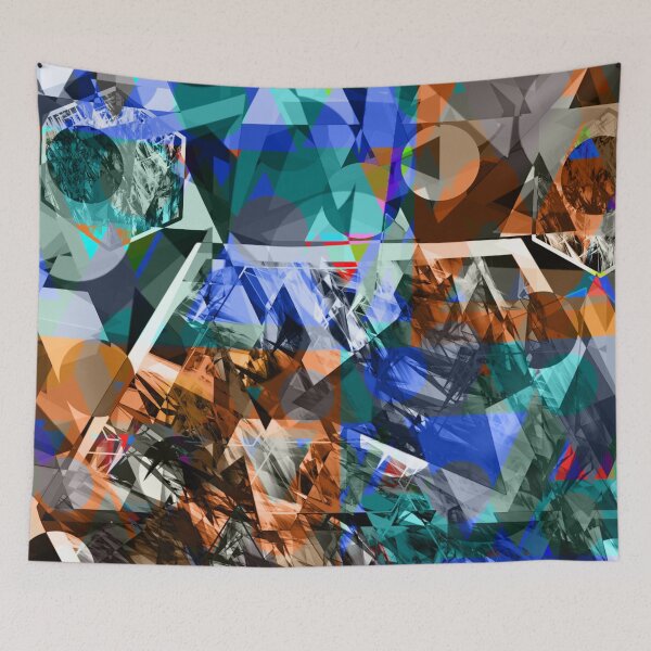 Item preview, geometric paintings 4 designed and sold by Real-texture.