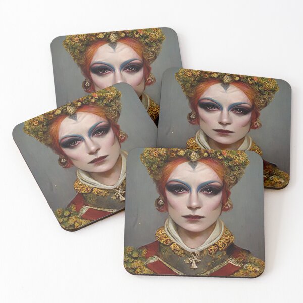 Item preview, Medieval tudor drag queen LGBTQ+ artist performer designed and sold by Medieval Modern.