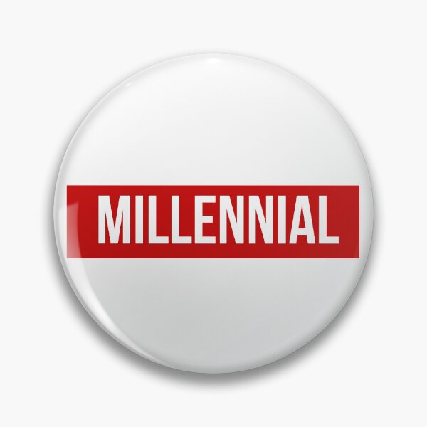 Item preview, Red Millennial designed and sold by art-and-sticker.