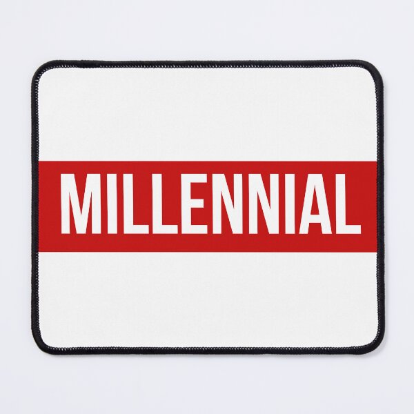 Item preview, Red Millennial designed and sold by art-and-sticker.