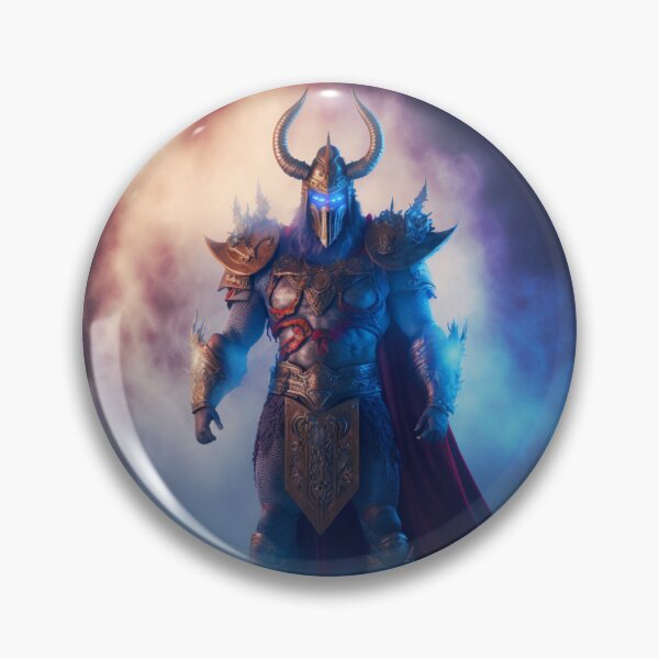 Item preview, Concept Art-Godlike Viking Warrior designed and sold by letsgetinspired.