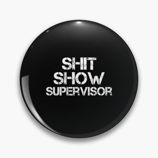 Item preview, Cool S.h.i.t Show Supervisor Hilarious Vintage For Adults designed and sold by EIMgraphic.