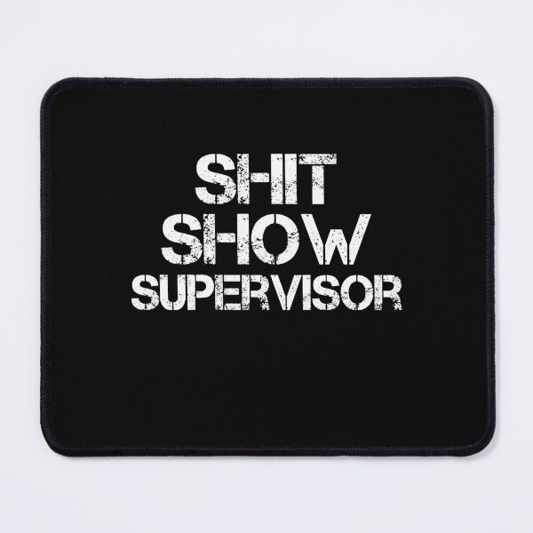Item preview, Cool S.h.i.t Show Supervisor Hilarious Vintage For Adults designed and sold by EIMgraphic.
