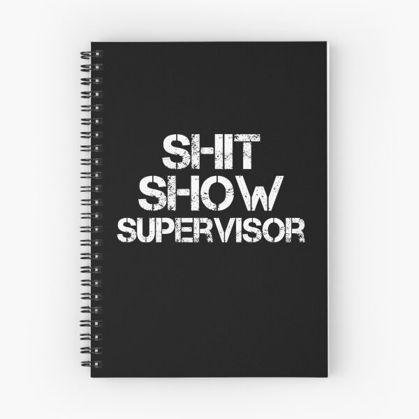 Item preview, Cool S.h.i.t Show Supervisor Hilarious Vintage For Adults designed and sold by EIMgraphic.