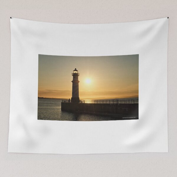 Item preview, Newhaven Lighthouse at Sunset designed and sold by Lee Walker.