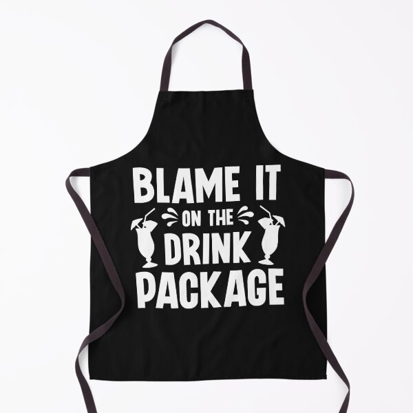 Item preview, Blame It On The Drink Package. Funny Cruise Quote, Vacation Quote, Family Cruise designed and sold by DesignHouse07.