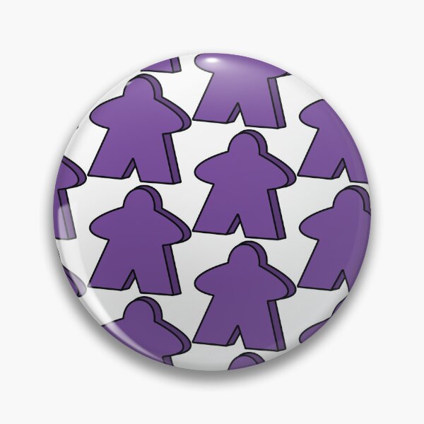 Artikelvorschau, Kleine lila Meeples! :3 entworfen und verkauft von BaronsGames.