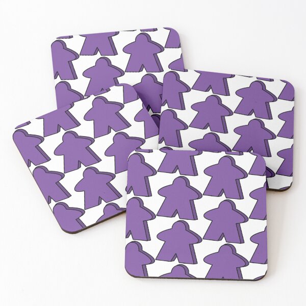 Item preview, Little Purple Meeples! :3 designed and sold by BaronsGames.