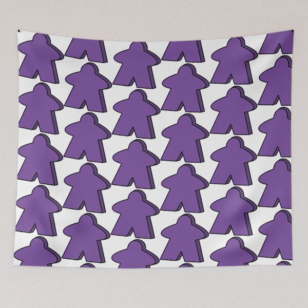 Item preview, Little Purple Meeples! :3 designed and sold by BaronsGames.