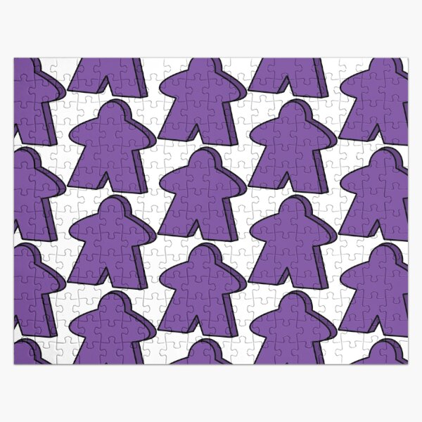 Item preview, Little Purple Meeples! :3 designed and sold by BaronsGames.