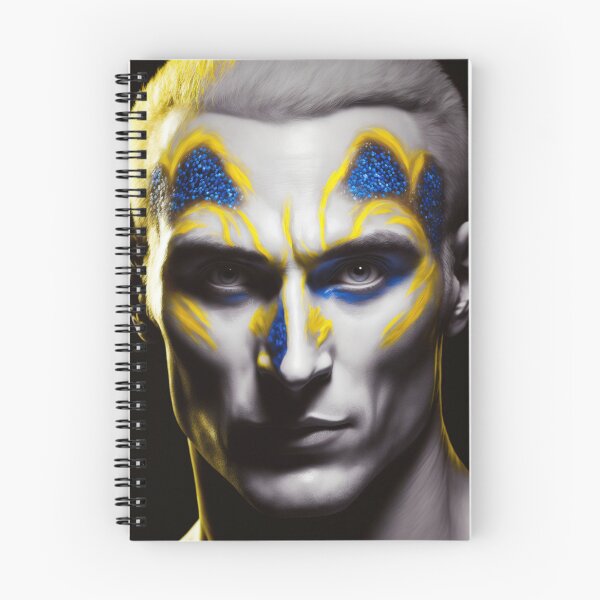 Item preview, Man in Silver Body Paint designed and sold by EHouseArt.