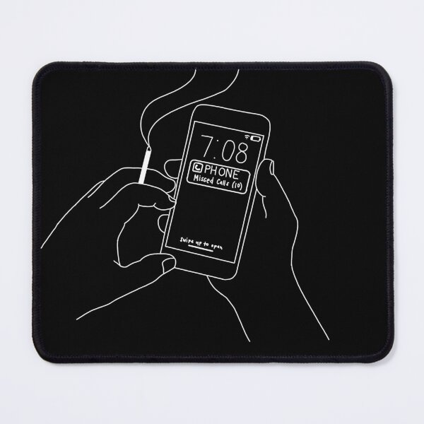 Item preview, 1 Last Cigarette (white on black) designed and sold by spookyhobbit.