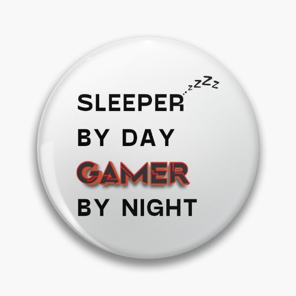 Item preview, Sleeper by day gamer by night designed and sold by Design Kingdom.