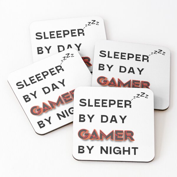 Item preview, Sleeper by day gamer by night designed and sold by Design Kingdom.