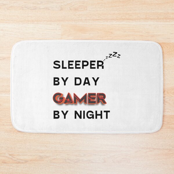 Item preview, Sleeper by day gamer by night designed and sold by Design Kingdom.