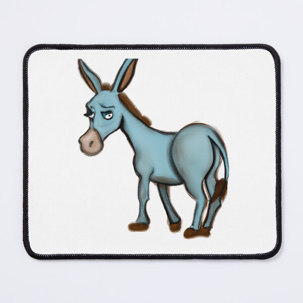 Item preview, Cute Mule Drawing designed and sold by WeHeartAnimals.