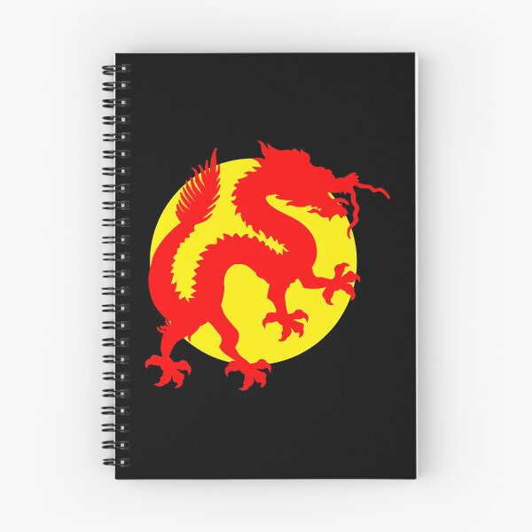 Item preview, Red Chinese Luck Dragon Standing In Front of The Golden Yellow Sun Design, Symbol of Good Fortune, Wealth and Prosperity, Custom Designed By The Digital Artist and Graphic Designer Chris McCabe designed and sold by LuckDragonGifts.