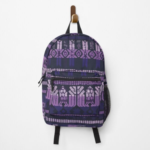 Item preview, Violet rebozo mexican embroidery native aztec pattern designed and sold by T-Mex.