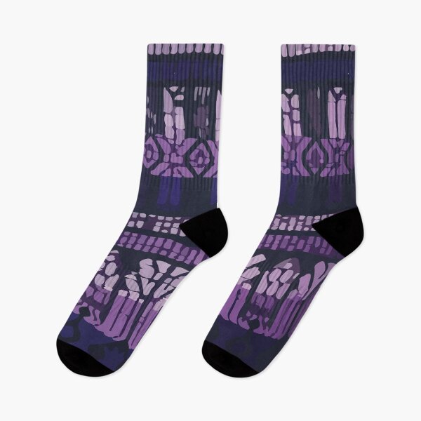 Item preview, Violet rebozo mexican embroidery native aztec pattern  designed and sold by T-Mex.