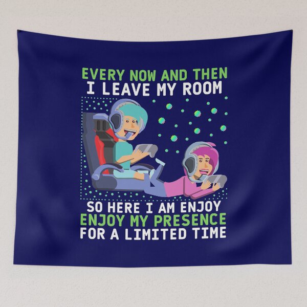 Item preview, Funny Funny Video Games Every Now And Then I Leave My Room Gaming designed and sold by MedHance.