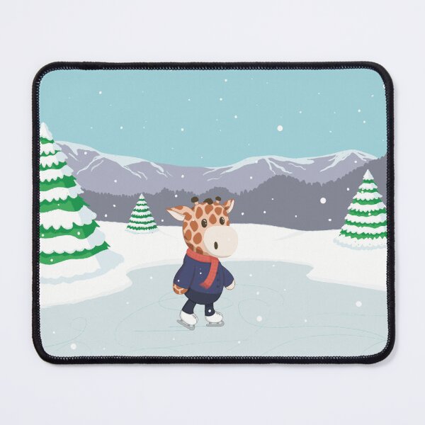 Item preview, Giraffe Ice Skating designed and sold by savariamarie.