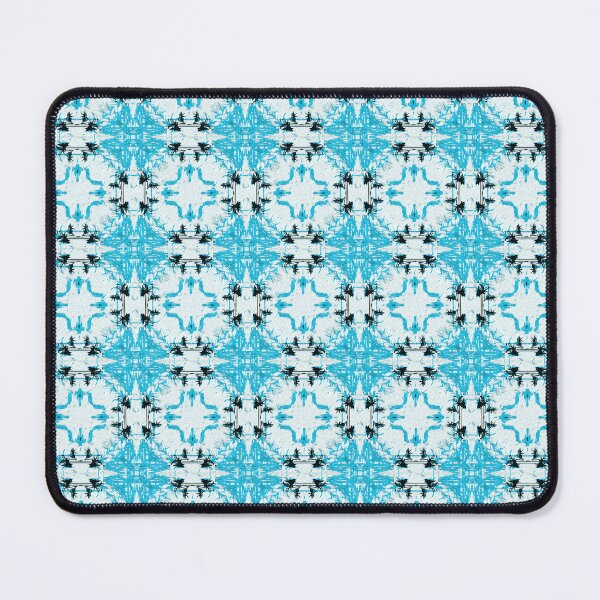 Item preview, Blue, white and black color textured pattern design designed and sold by Hnd-Design.
