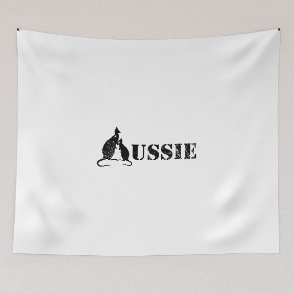 Item preview, Australian Aussie with Kangaroos designed and sold by Manoroma.