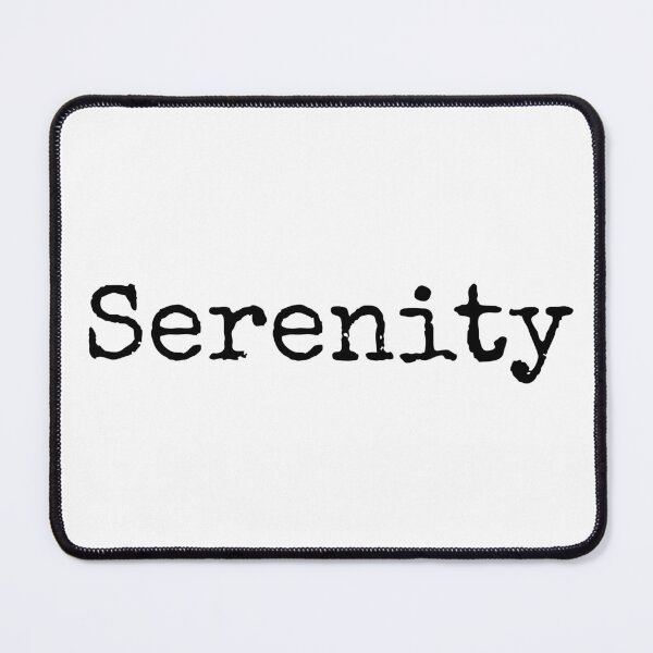 Item preview, Serenity - Inspirational Word of the Year designed and sold by ActionFocus.