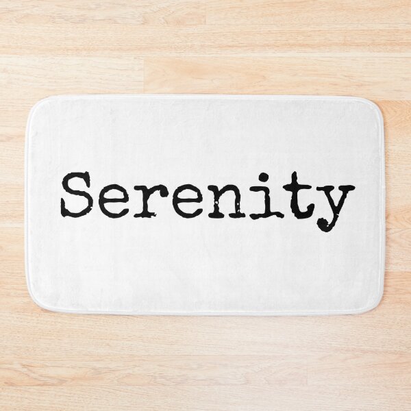 Item preview, Serenity - Inspirational Word of the Year designed and sold by ActionFocus.