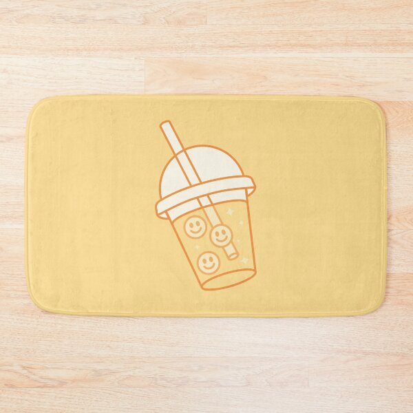 Item preview, Orange Smiley Boba designed and sold by Alysha Newton.