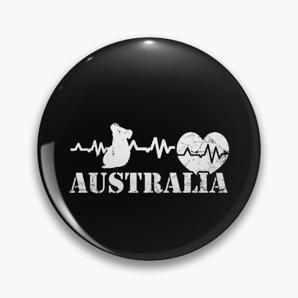 Item preview, Australian Heartbeat with Koala in white designed and sold by Manoroma.