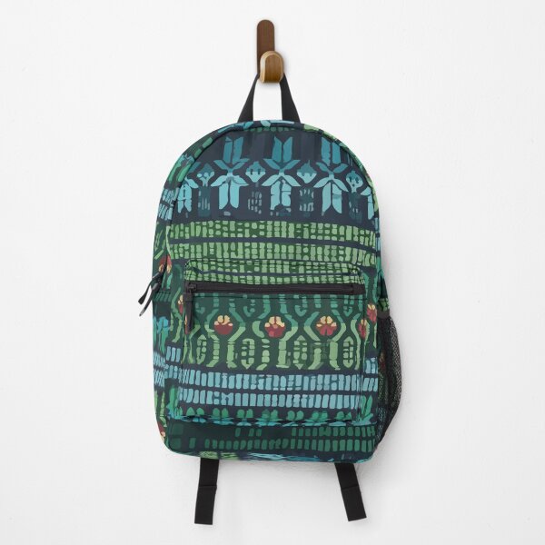 Item preview, Green rebozo mexican embroidery native pattern designed and sold by T-Mex.