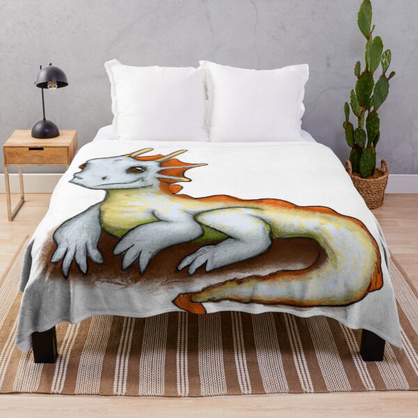 Item preview, Cute Bearded Dragon Drawing designed and sold by WeHeartAnimals.