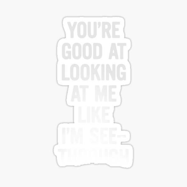 Item preview, i think i like you (white) designed and sold by spookyhobbit.