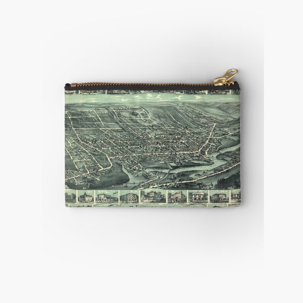 Item preview, Hackensack, New Jersey (1896) designed and sold by allhistory.