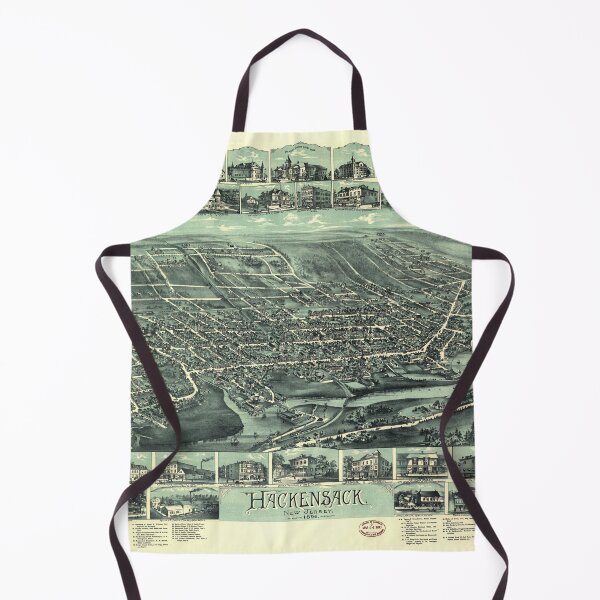 Item preview, Hackensack, New Jersey (1896) designed and sold by allhistory.