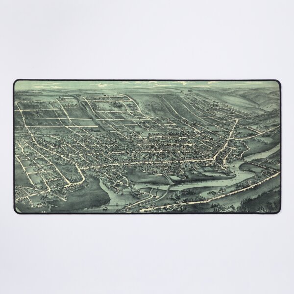Item preview, Hackensack, New Jersey (1896) designed and sold by allhistory.