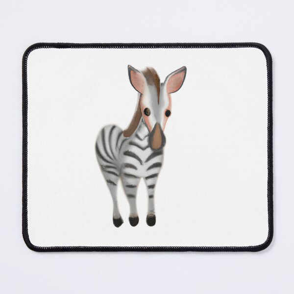 Item preview, Cute Mountain Zebra Drawing designed and sold by WeHeartAnimals.