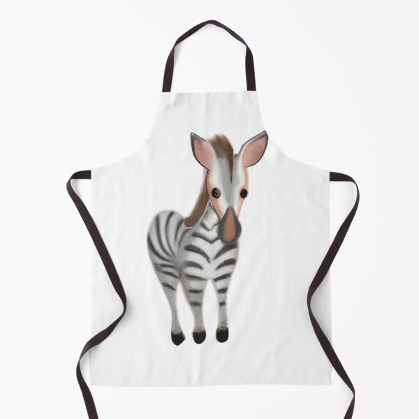 Item preview, Cute Mountain Zebra Drawing designed and sold by WeHeartAnimals.