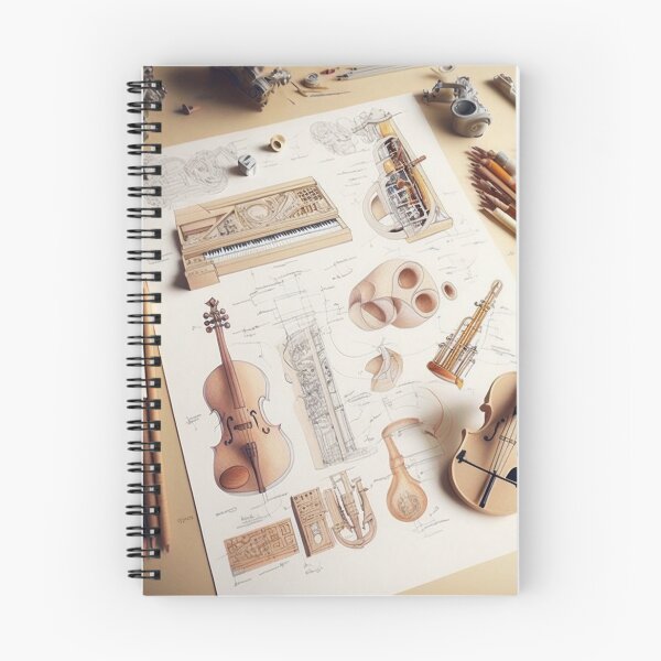 Item preview, luthier musical instrument inventor sketch designed and sold by jsebouvi.